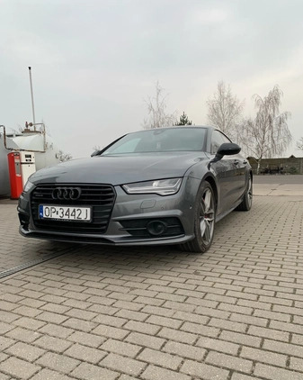 Audi A7 cena 152000 przebieg: 172185, rok produkcji 2017 z Sokółka małe 121